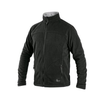 CXS GRANBY / Vliesjacke / unisex, schwarz
