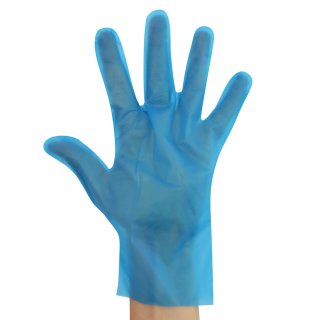 HygoStar TPE-Handschuhe Allfood Thermosoft / blau / 200 Stück