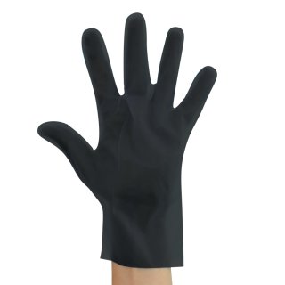 HygoStar TPE-Handschuhe Allfood Thermosoft / schwarz / 200 Stück