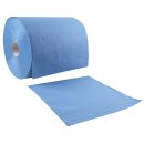 HygoClean Putzpapierrolle / blau / 3-lagig / 500 Blatt / 22x35cm / 175 Laufmeter