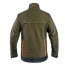 CXS NAOS Jacke, Khaki-HV Orange
