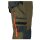 CXS NAOS Herrenhose, Khaki-HV Orange