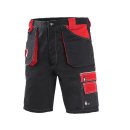 CXS ORION DAVID Shorts / schwarz-rot