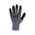 CXS NAPA Handschuhe, halbgetaucht, Nitril, genoppt, grau/schwarz