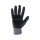CXS NAPA Handschuhe, halbgetaucht, Nitril, genoppt, grau/schwarz