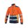 CXS BENSON Warnschutz Softshelljacke orange/blau