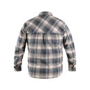 CXS TIM Hemd, petrol-beige