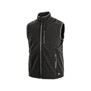 CXS TOPEKA Herren Softshellweste, schwarz