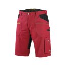 CXS STRETCH Herren-Shorts, rot