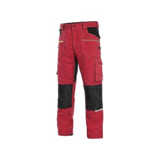 CXS STRETCH Arbeitshose / rot