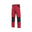 CXS STRETCH Arbeitshose / rot