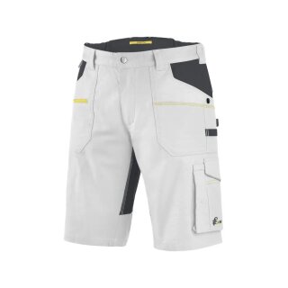CXS STRETCH Herren-Shorts / weiss