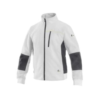CXS TEXAS Fleece Jacke / weiss