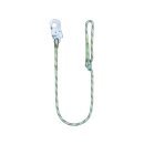 Sicherheits-Arbeitsleine LB-100 mit Karabiner &ndash; 1,5 m