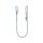 Sicherheits-Arbeitsleine LB-100 mit Karabiner &ndash; 1,5 m