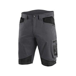 CXS SOLIS FLEX Shorts, grau-schwarz