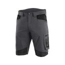 CXS SOLIS FLEX Shorts, grau-schwarz